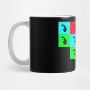 Cute penguin - pop art style Mug